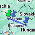 Google Map: Christmas on the Danube (port-to-port cruise)