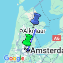 Google Map: Cruise on the IJsselmeer, one of Holland's treasures (port-to-port cruise)