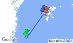 Google Map: Arctic Ocean - Fair Isle, Jan Mayen, Ice edge, Spitsbergen, Birding