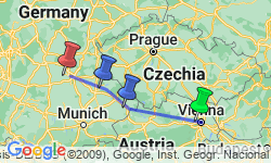 Google Map: Authentic Danube  (2024) - Vienna to Nuremberg