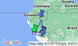 Google Map: Peruvian Amazon & Machu Picchu Exploration (2024) - Lima to Lima