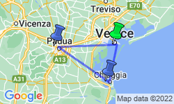 Google Map: Venice & the Jewels of Veneto (2024) - Venice to Venice