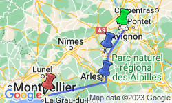 Google Map: Santons and Christmas traditions along the canals of Provence Following the footsteps of fortresses and authentic villages