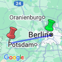 Google Map: From Berlin to Stralsund (port-to-port cruise)