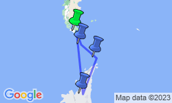 Google Map: Realm of Penguins & Icebergs