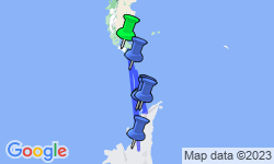 Google Map: Antarctica - Whale watching discovery and learning voyage