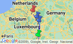 Google Map: Christmas Markets along the Rhine (port-to-port package)