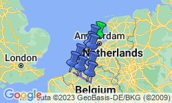 Google Map: Active & Discovery in Holland & Belgium