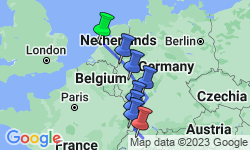 Google Map: Active & Discovery on the Rhine with 2 Nights in Lucerne (Southbound)