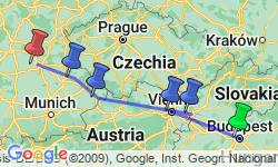 Google Map: The Blue Danube Discovery