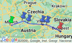 Google Map: Danube Dreams (Eastbound)
