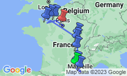 Google Map: Grand France (Northbound)