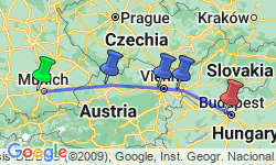 Google Map: Danube Symphony (Eastbound)