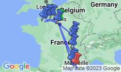 Google Map: Grand France (Southbound)