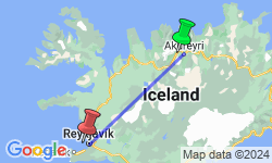 Google Map: Northeast Iceland Explorer, Aurora Borealis, Hike & Sail - Incl. bus back up