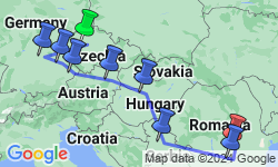 Google Map: Portraits of Eastern Europe (2025) - Prague to Bucharest
