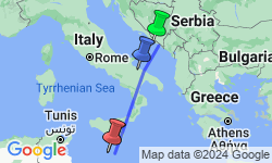 Google Map: Mediterranean Splendor (port-to-port cruise)