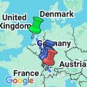 Google Map: Castles along the Rhine (2026) - Amsterdam to Basel