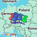Google Map: Danube Holiday Markets (2026) - Budapest to Passau