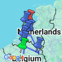Google Map: Holland & Belgium at Tulip Time (2026) - Brussels to Amsterdam