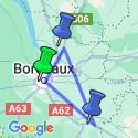 Google Map: Bonjour Bordeaux: Chateaux, Wineries & Charming Villages