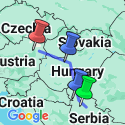 Google Map: Capital Cities of the Danube (2026) - Belgrade to Vienna