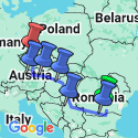 Google Map: Portraits of Eastern Europe (2026) - Bucharest to Prague