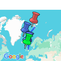 Google Map: Crossing the Arctic Circle