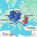 Google Map: Cruise & Rail: Venice, Istanbul & the Balkans (2026) - Venice to Istanbul