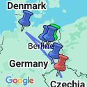 Google Map: Christmas Markets from Berlin to Prague: A Cultural Journey Filled with Magic (port-to-port cruise)