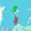 Google Map: Süd-Spitzbergen - Bäreninsel - Norwegen