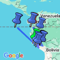Google Map: From the Inca Empire to the Peruvian Amazon with Galápagos Cruise