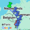 Google Map: Active & Discovery on the Rhine (Southbound)