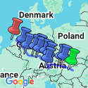 Google Map: Magnificent Rivers of Europe