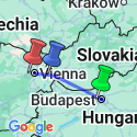 Google Map: Christmastime from Budapest to Vienna