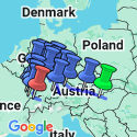 Google Map: Enchanted Europe (Westbound)