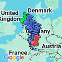 Google Map: Reflections on the Rhine (Southbound)