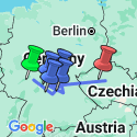 Google Map: Christmastime in the Heart of Germany with 2 Nights in Prague