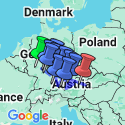 Google Map: Christmastime from Frankfurt to Vienna