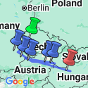 Google Map: Illuminations on the Danube with 2 Nights in Prague (Eastbound)