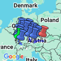 Google Map: Christmastime from Basel to Vienna