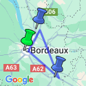 Google Map: Bonjour Bordeaux: Chateaux, Wineries & Charming Villages