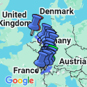 Google Map: Spectacular Switzerland with Romantic Rhine
