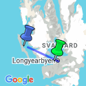 Google Map: Alpine Peaks of Spitsbergen - Ski & Sail