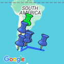 Google Map: Falkland Islands and South Georgia: 20-Day Wildlife Adventure