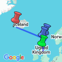 Google Map: North Atlantic Wonders