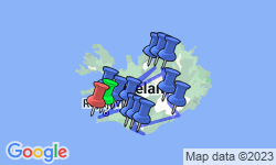 Google Map: Iceland Circle