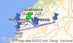 Google Map: New Year's in Morocco