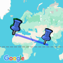 Google Map: Road to Casablanca