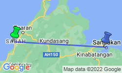 Google Map: Borneo – East Sabah Adventure